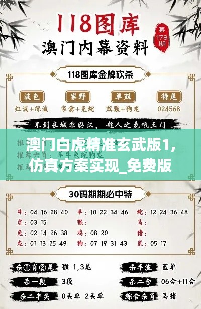 澳门白虎精准玄武版1,仿真方案实现_免费版3.548