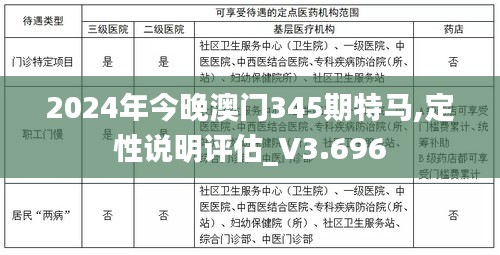 2024年今晚澳门345期特马,定性说明评估_V3.696